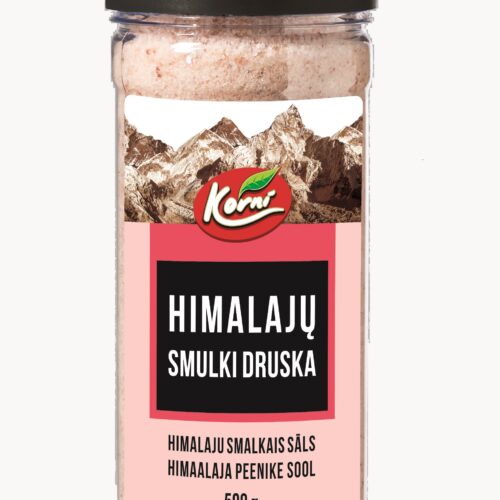 Himalajų druska indelyje smulki, 500g