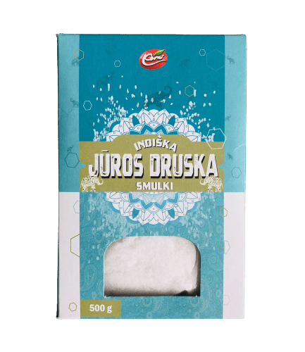 indiška jūros druska smulki