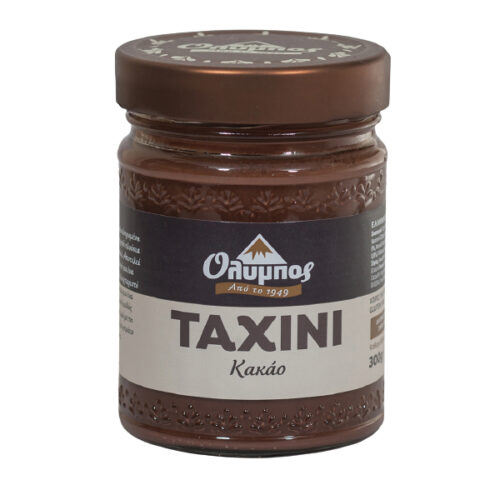 sezamų pasta tahini su kakava
